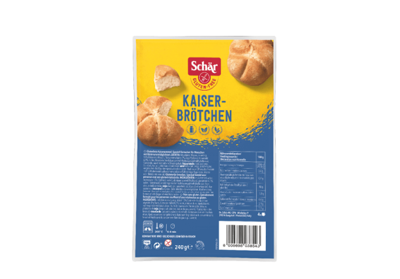 Glutenfreie Kaiserbrötchen - Glutenfreies Brot für Gastronomie