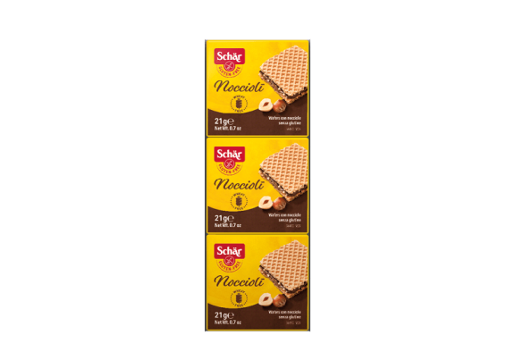 Snack monoporzione senza glutine