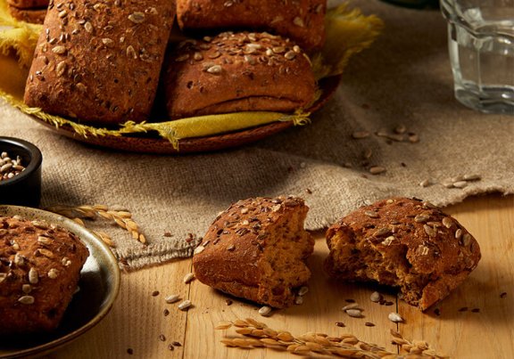 Glutenfreie Mehrkornbrötchen - Glutenfreies Brot für Gastronomie