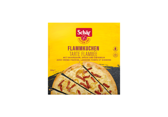 Glutenfreier Flammkuchen - Glutenfreie Fertigpizza für Gastronomie