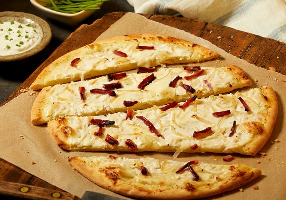 Glutenfreier Flammkuchen - Glutenfreie Fertigpizza für Gastronomie