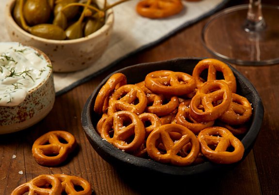 Glutenfreie Minibrezel - Glutenfreie Snack für Gastronomie