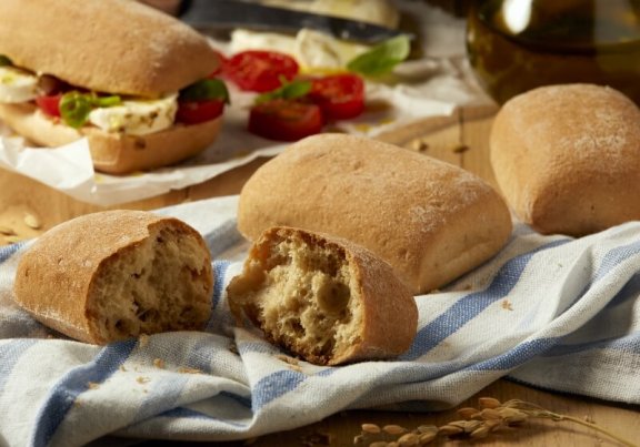 Glutenfreie Ciabatta - Glutenfreies Brot für Gastronomie